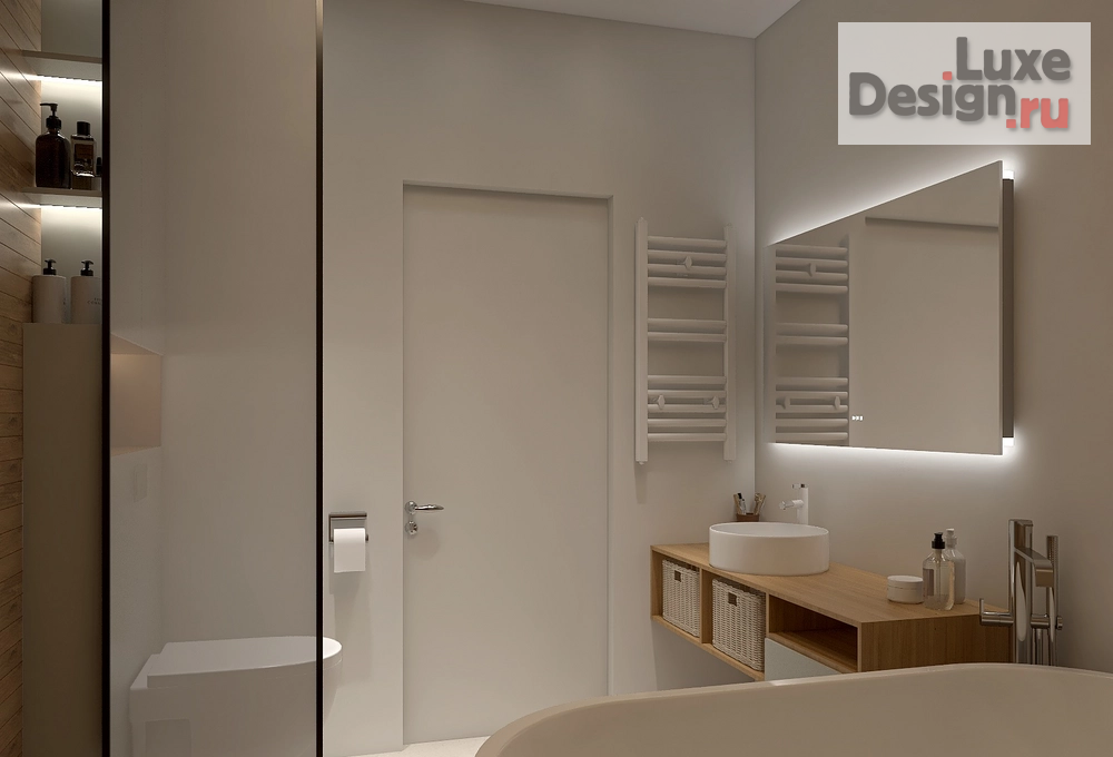 Дизайн интерьера двухкомнатной квартиры "Лехард" (фото 10)