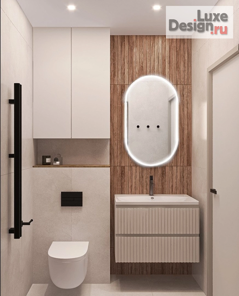 Дизайн интерьера однокомнатной квартиры "ЖК Аквилон" (фото 14)