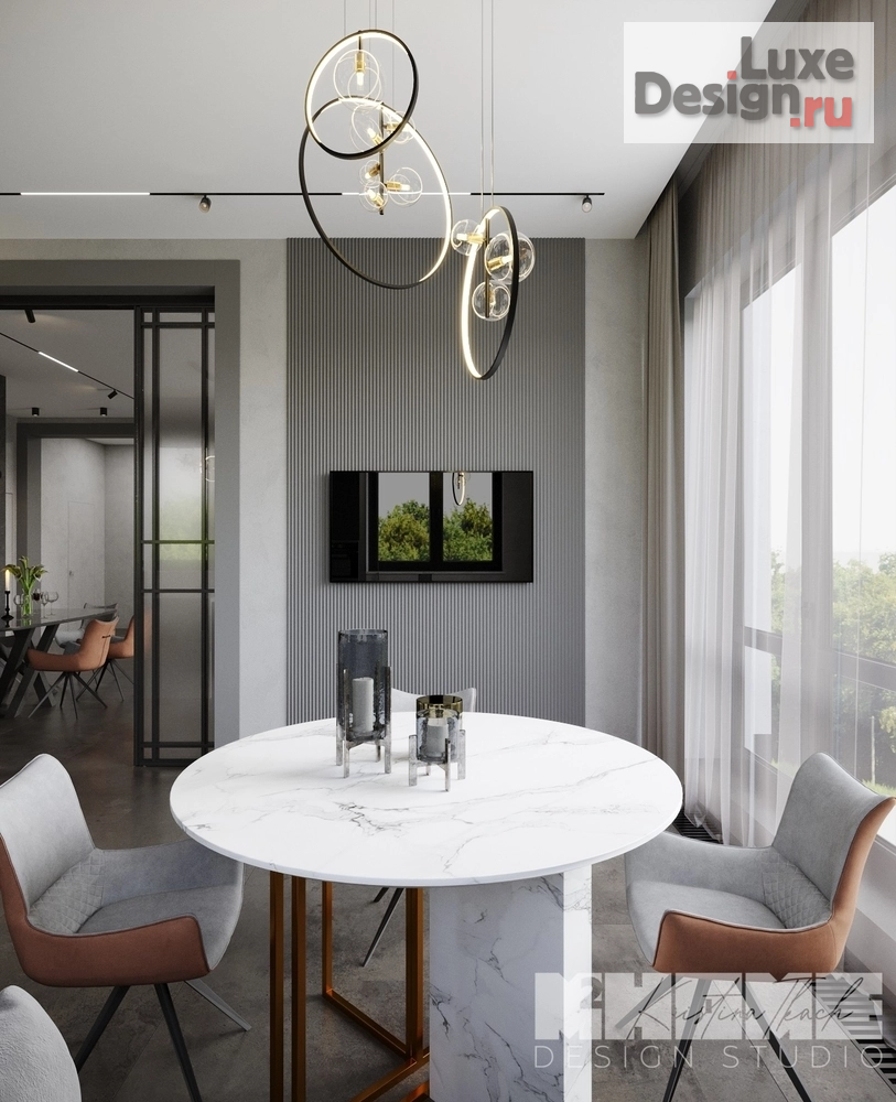 Дизайн интерьера коттеджа "AIR HOUSE" (фото 12) от дизайнера Ткач Кристина Геннадьевна Дизайн интерьера коттеджа "AIR HOUSE" (фото 12)