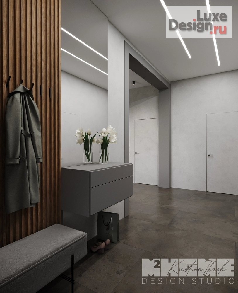 Дизайн интерьера коттеджа "AIR HOUSE" (фото 14) от дизайнера Ткач Кристина Геннадьевна Дизайн интерьера коттеджа "AIR HOUSE" (фото 14)