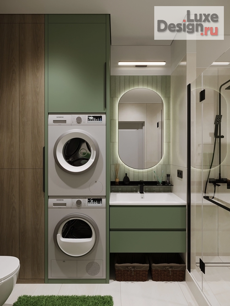 Дизайн интерьера однокомнатной квартиры "ПРИМЕТЫ ОСЕНИ" (фото 16) от дизайнера Ткач Кристина Геннадьевна Дизайн интерьера однокомнатной квартиры "ПРИМЕТЫ ОСЕНИ" (фото 16)