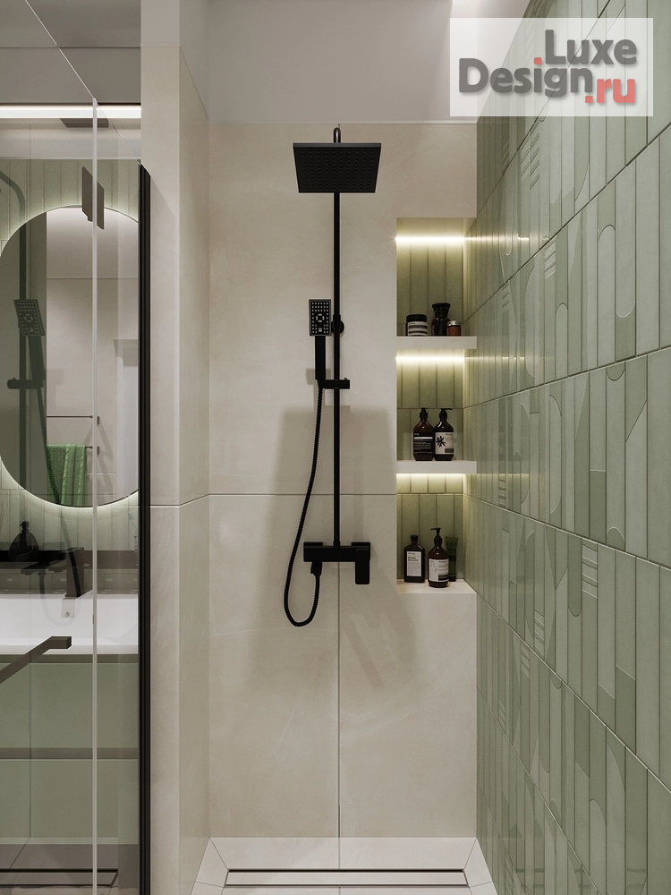 Дизайн интерьера однокомнатной квартиры "ПРИМЕТЫ ОСЕНИ" (фото 19) от дизайнера Ткач Кристина Геннадьевна Дизайн интерьера однокомнатной квартиры "ПРИМЕТЫ ОСЕНИ" (фото 19)