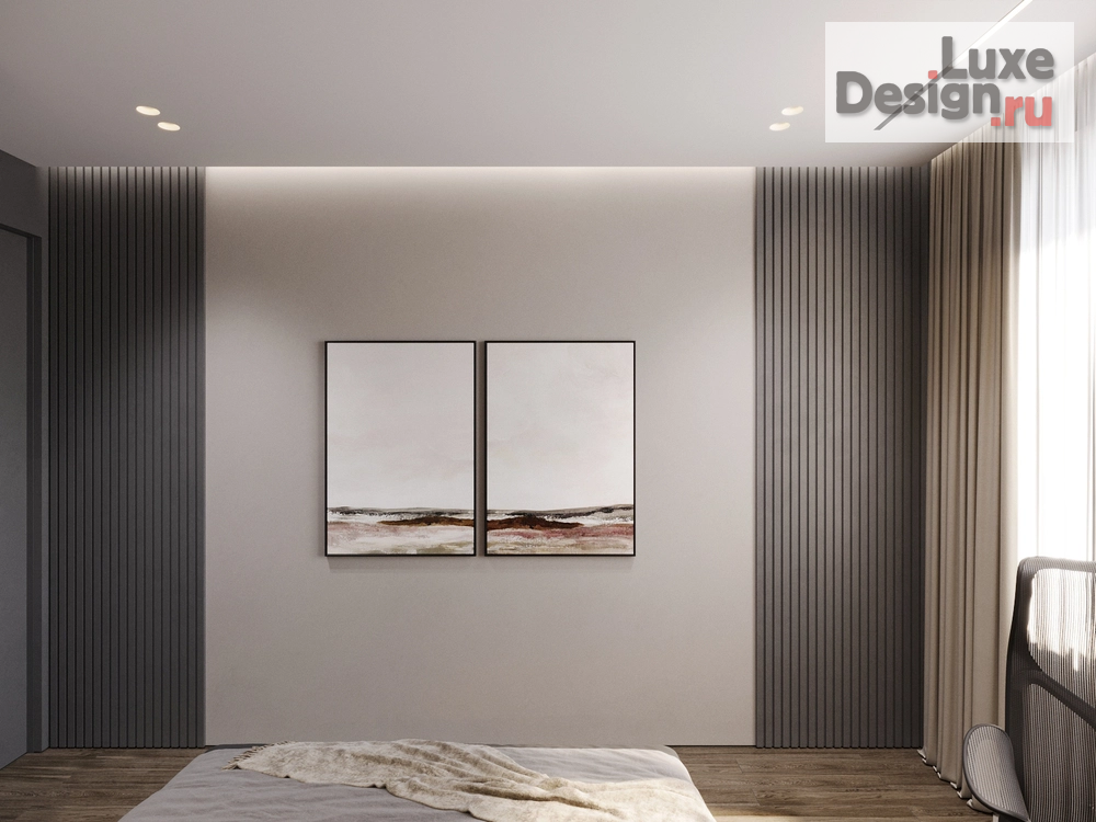 Дизайн интерьера трехкомнатной квартиры "ГРАФИТ" (фото 23)