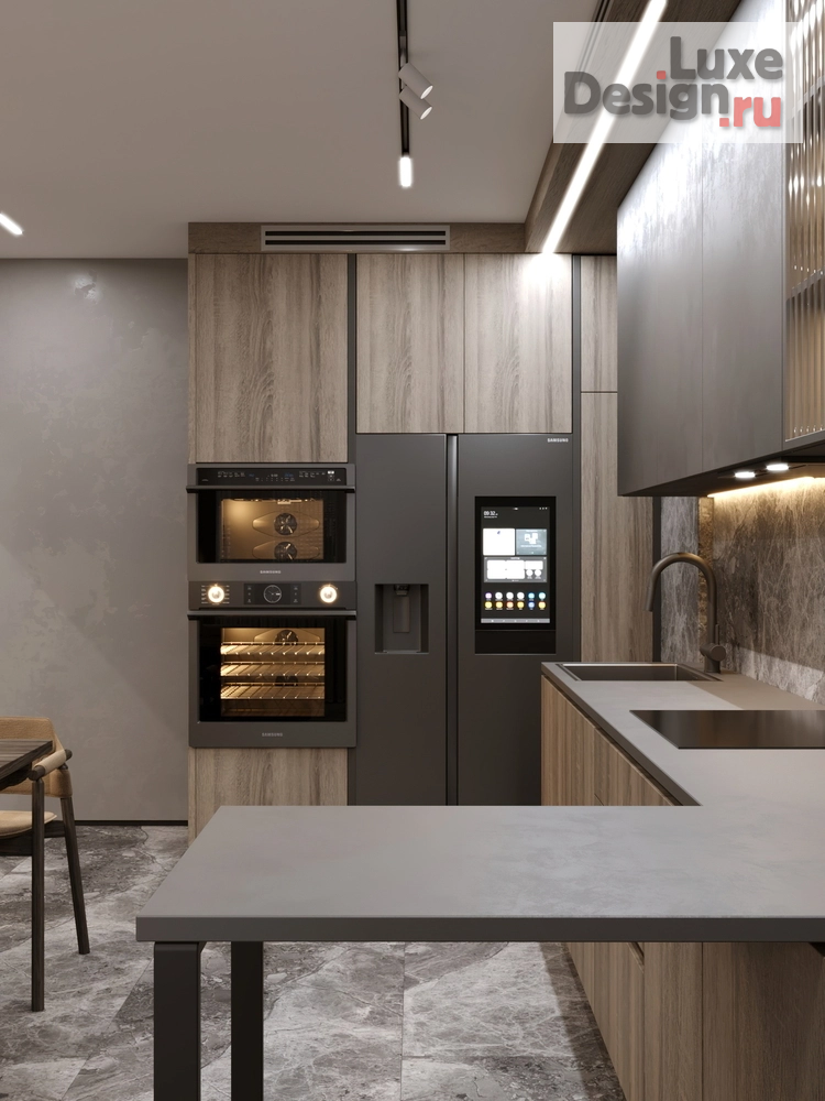 Дизайн интерьера трехкомнатной квартиры "MEDITATION" (фото 10)