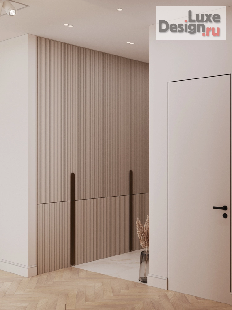 Дизайн интерьера трехкомнатной квартиры "POWDERY" (фото 10) от дизайнера Ткач Кристина Геннадьевна Дизайн интерьера трехкомнатной квартиры "POWDERY" (фото 10)