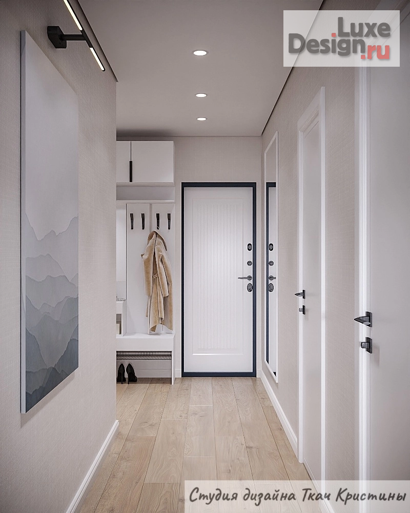 Дизайн интерьера квартиры "ДИЗАЙН-ПРОЕКТ "МОРСКОЙ БРИЗ" | РЕМОНТ ВО ВТОРИЧКЕ" (фото 28)