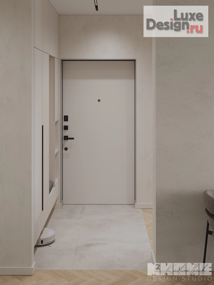 Дизайн интерьера четырехкомнатной квартиры "ПРОЕКТ BROWN RICE НА ОКТЯБРЬСКОЙ НАБЕРЕЖНОЙ" (фото 13)