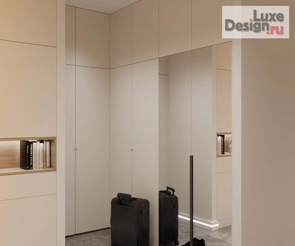 Дизайн интерьера однокомнатной квартиры "ПЕСОК И МОРЕ" (фото 20) от дизайнера Ткач Кристина Геннадьевна Дизайн интерьера однокомнатной квартиры "ПЕСОК И МОРЕ" (фото 20)