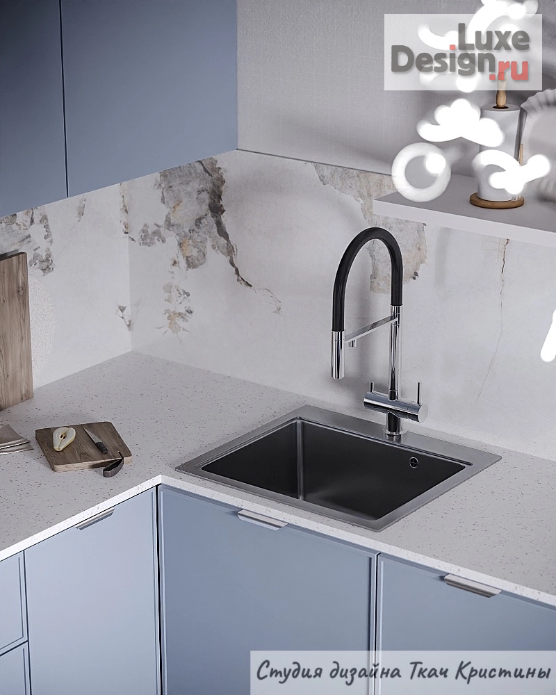 Дизайн интерьера квартиры "ДИЗАЙН-ПРОЕКТ "МОРСКОЙ БРИЗ" | РЕМОНТ ВО ВТОРИЧКЕ" (фото 30)