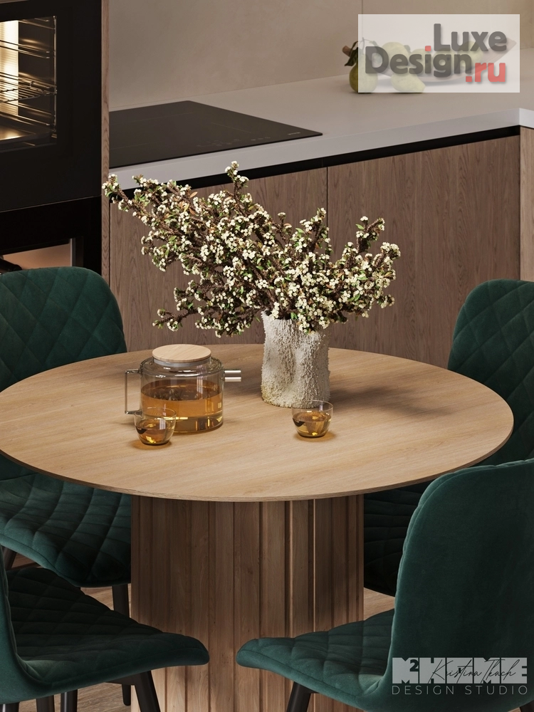 Дизайн интерьера однокомнатной квартиры "CIRCLE" (фото 12)