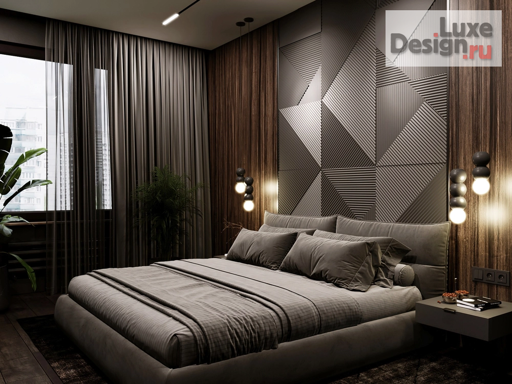 Дизайн интерьера двухкомнатной квартиры "ШОКОЛАД И ПЕРЕЦ" (фото 1)