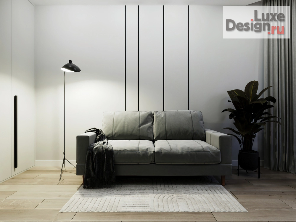 Дизайн интерьера однокомнатной квартиры "SIMPLY" (фото 15)