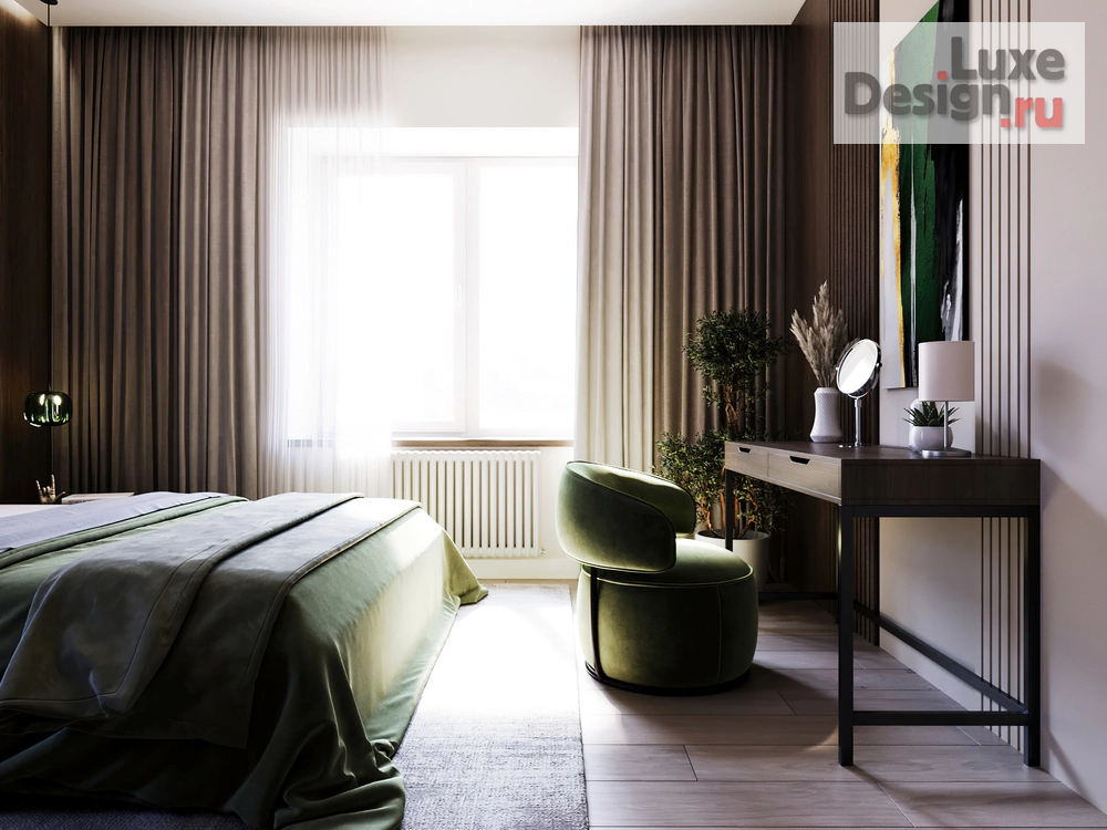 Дизайн интерьера двухкомнатной квартиры "FOREST" (фото 13)