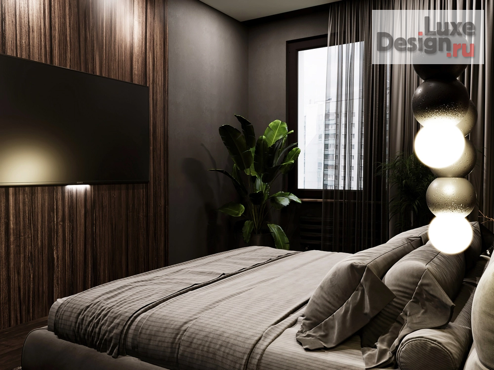 Дизайн интерьера двухкомнатной квартиры "ШОКОЛАД И ПЕРЕЦ" (фото 12)