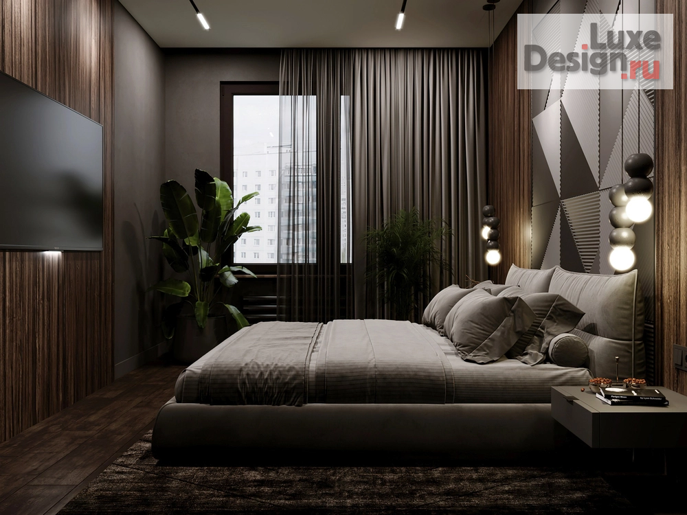 Дизайн интерьера двухкомнатной квартиры "ШОКОЛАД И ПЕРЕЦ" (фото 13)