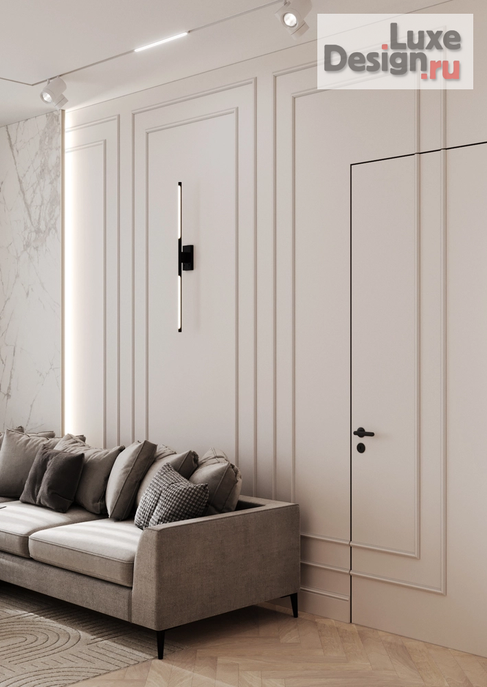 Дизайн интерьера трехкомнатной квартиры "POWDERY" (фото 18) от дизайнера Ткач Кристина Геннадьевна Дизайн интерьера трехкомнатной квартиры "POWDERY" (фото 18)