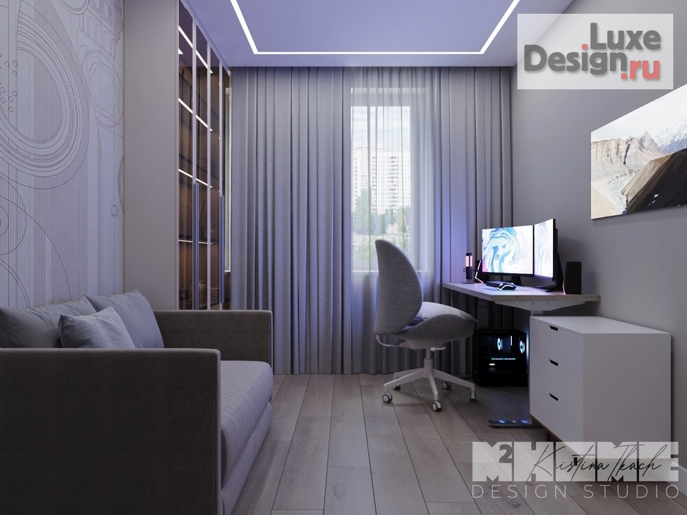 Дизайн интерьера квартиры "ESSENCE" (фото 11)