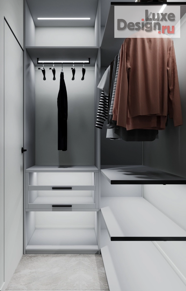 Дизайн интерьера однокомнатной квартиры "SIMPLY" (фото 11)