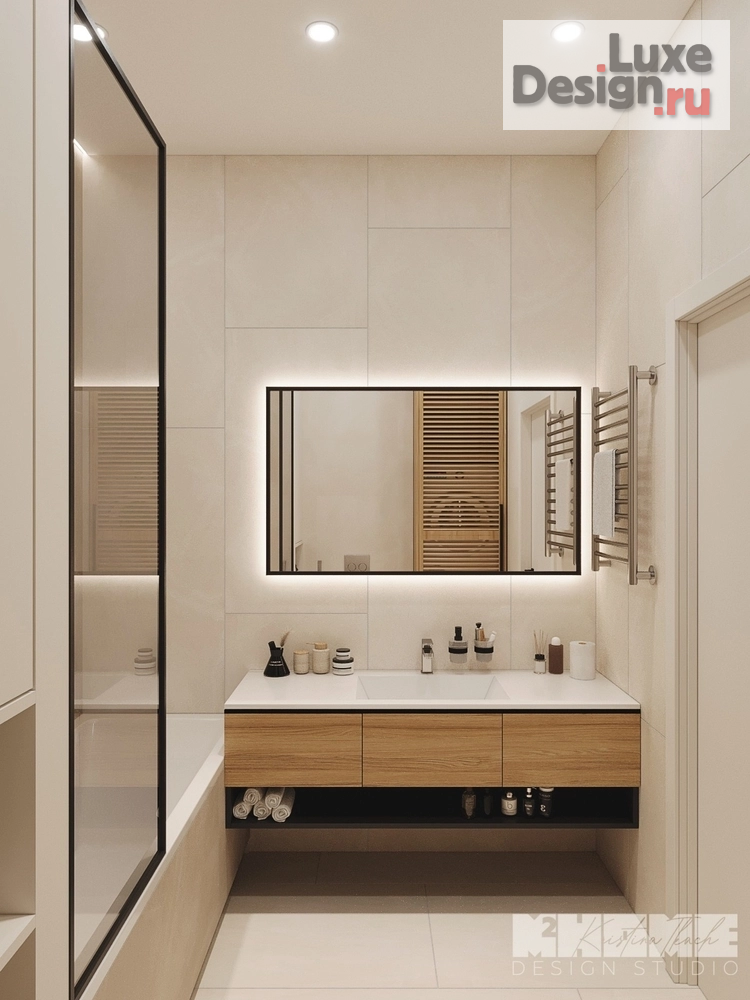 Дизайн интерьера квартиры "WOODSTONE" (фото 9)