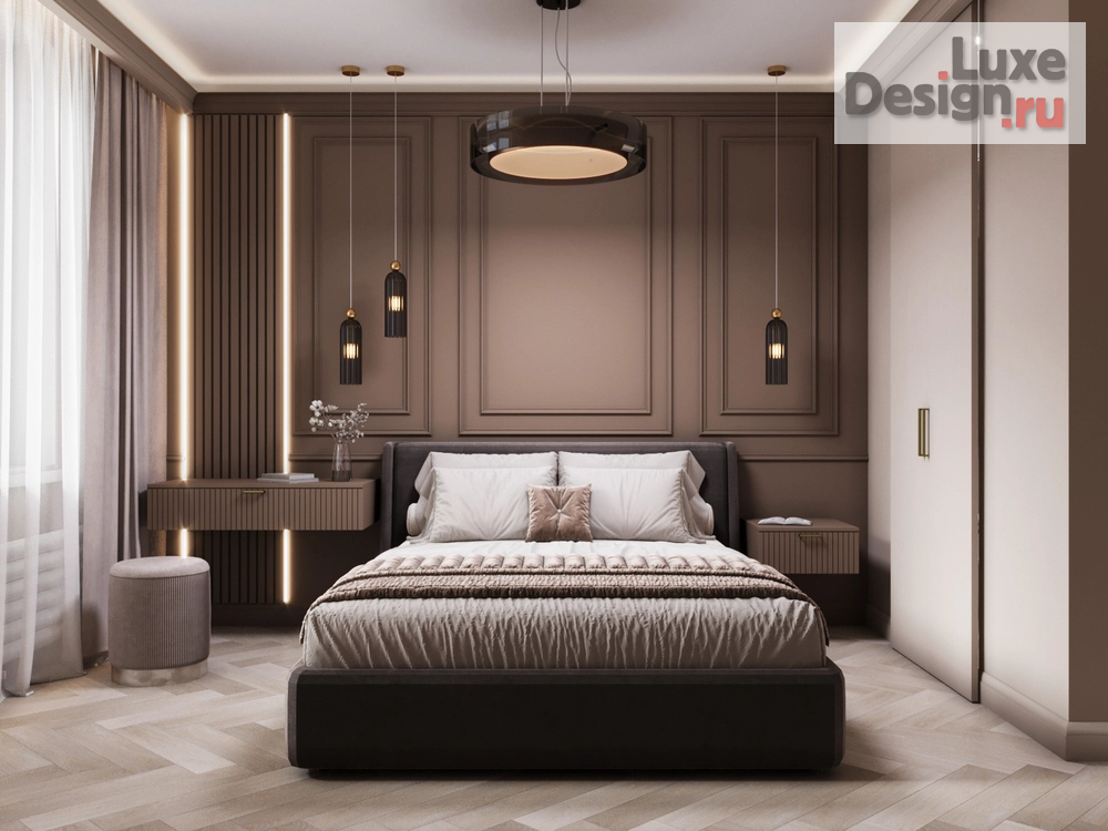 Дизайн интерьера двухкомнатной квартиры "LOVE" (фото 1)