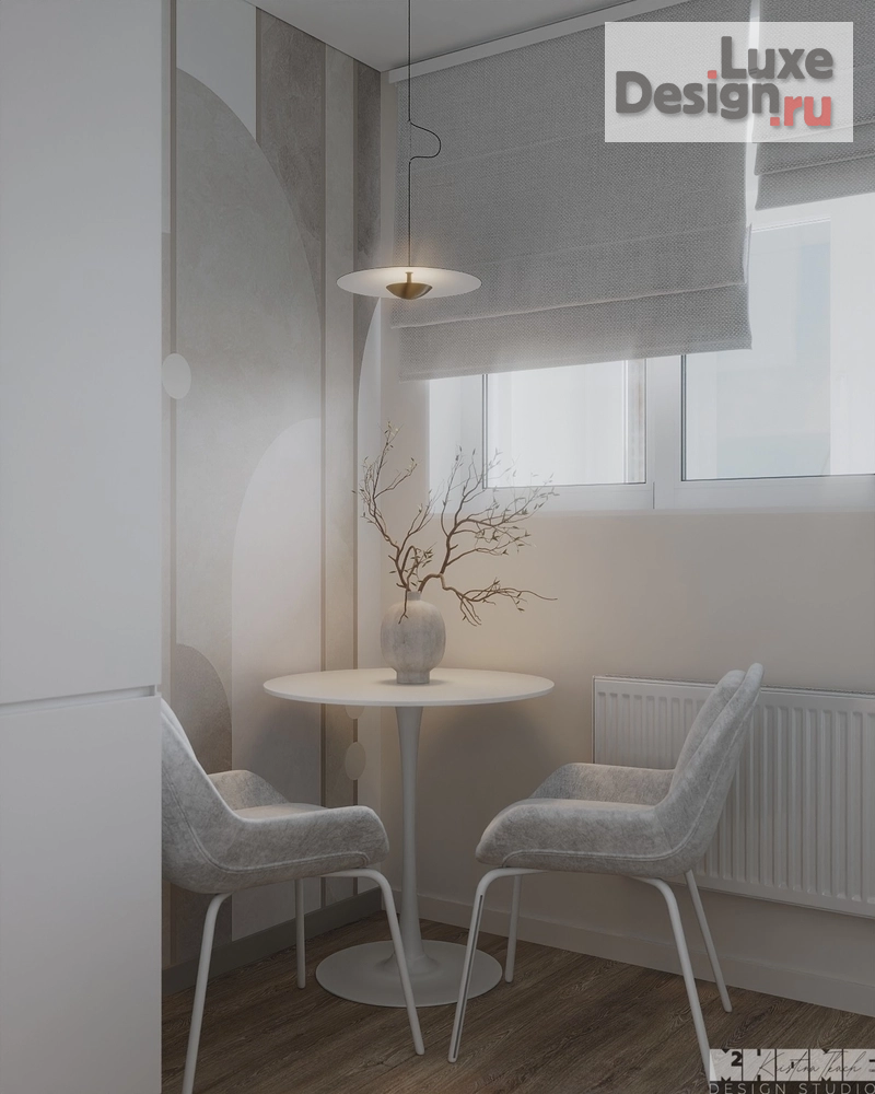 Дизайн интерьера квартиры "ДИЗАЙН-ПРОЕКТ КВАРТИРЫ 52 м2 | WHITE & BREEZE" (фото 18) от дизайнера Ткач Кристина Геннадьевна Дизайн интерьера квартиры "ДИЗАЙН-ПРОЕКТ КВАРТИРЫ 52 м2 | WHITE & BREEZE" (фото 18)