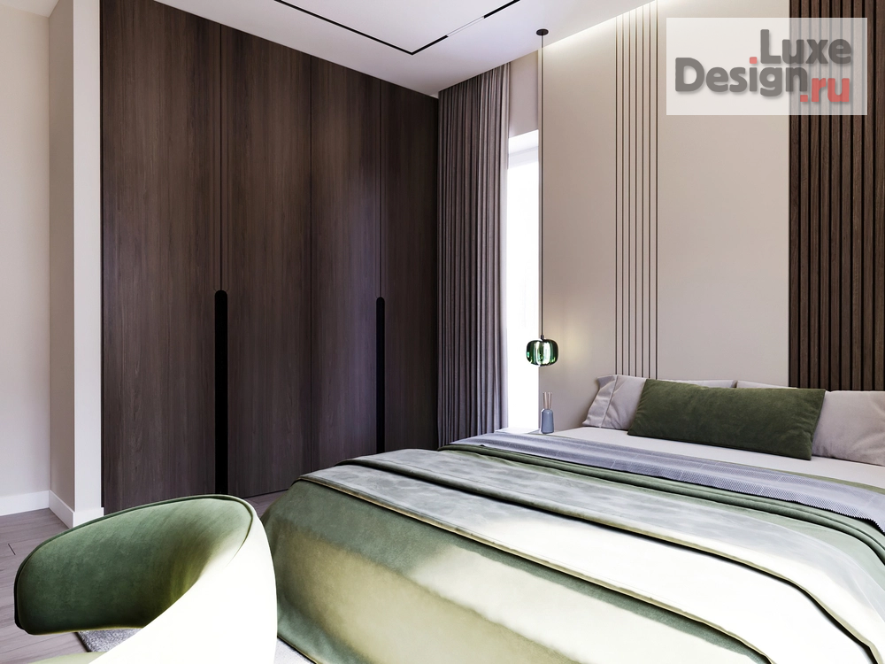 Дизайн интерьера двухкомнатной квартиры "FOREST" (фото 11)