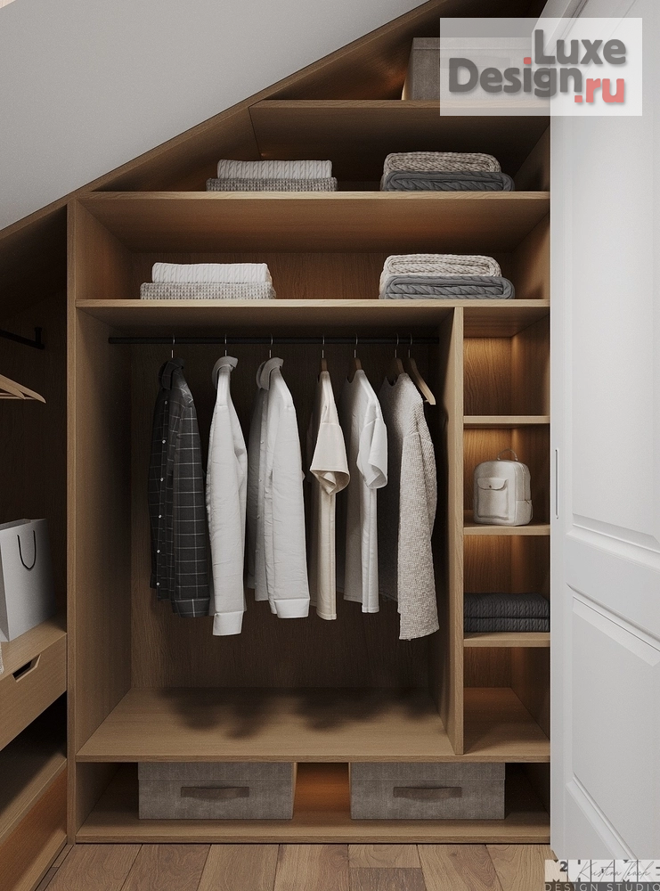 Дизайн интерьера квартиры "ДВУХЭТАЖНАЯ КВАРТИРА 70 м2 В МОСКВЕ" (фото 10)