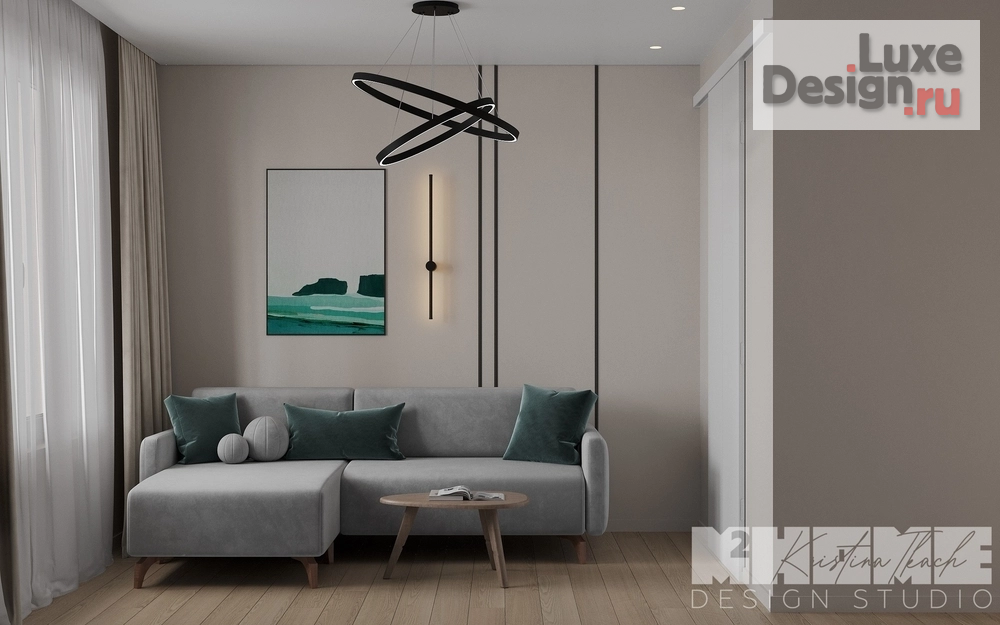 Дизайн интерьера квартиры "ELEGANCE" (фото 22)