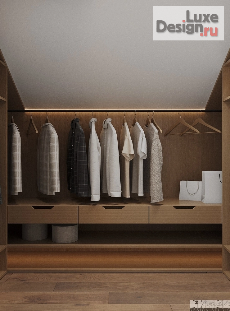 Дизайн интерьера квартиры "ДВУХЭТАЖНАЯ КВАРТИРА 70 м2 В МОСКВЕ" (фото 11)