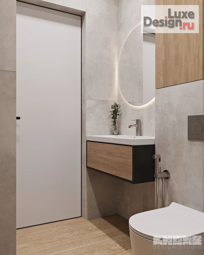 Дизайн интерьера однокомнатной квартиры "CIRCLE" (фото 16)