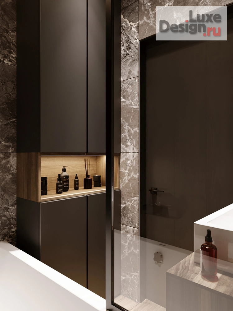 Дизайн интерьера двухкомнатной квартиры "ШОКОЛАД И ПЕРЕЦ" (фото 20)