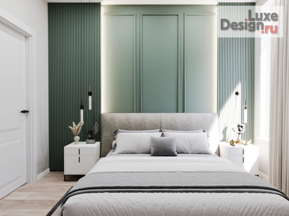 Дизайн интерьера двухкомнатной квартиры "GEOMETRY" (фото 1)