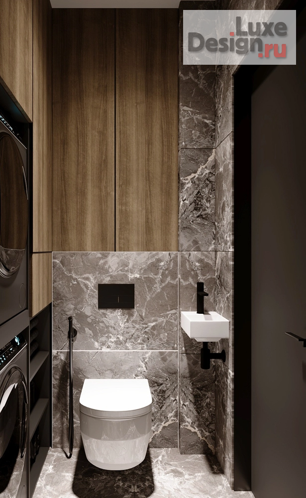 Дизайн интерьера двухкомнатной квартиры "ШОКОЛАД И ПЕРЕЦ" (фото 16)