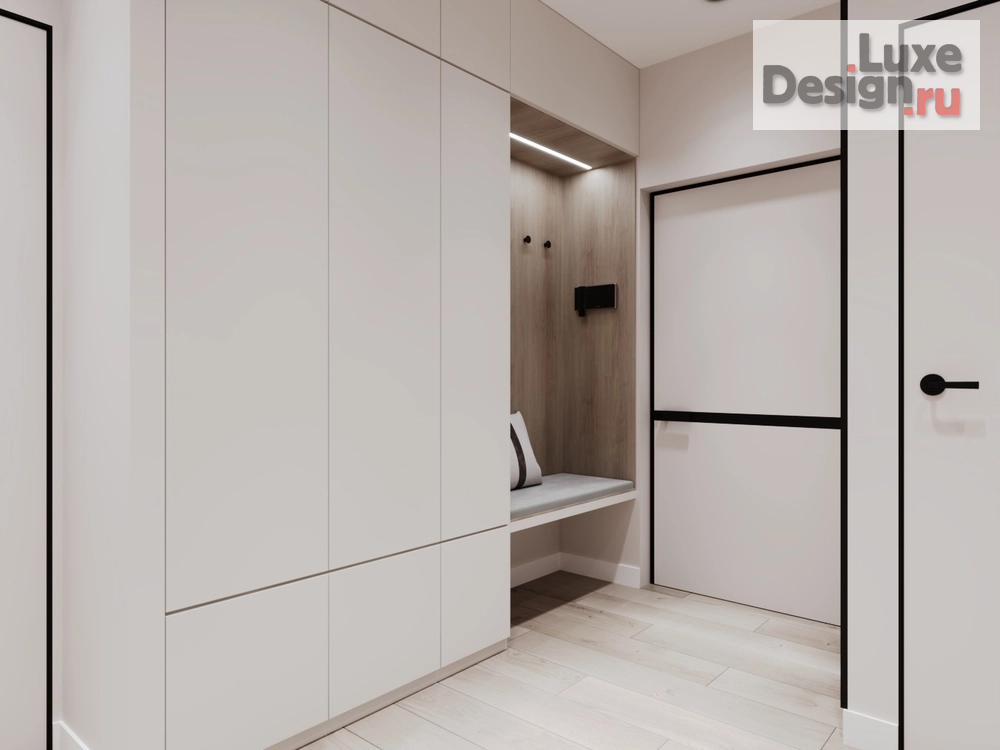 Дизайн интерьера двухкомнатной квартиры "CREATIVITY" (фото 12)