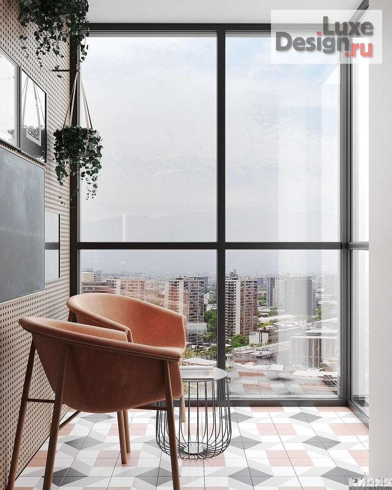 Дизайн интерьера квартиры "ДИЗАЙН-ПРОЕКТ КВАРТИРЫ 40 м2 - OCEAN CORALS" (фото 6)