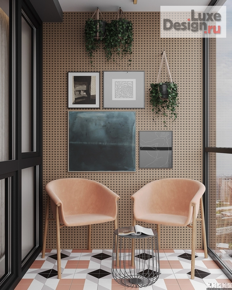 Дизайн интерьера квартиры "ДИЗАЙН-ПРОЕКТ КВАРТИРЫ 40 м2 - OCEAN CORALS" (фото 7)