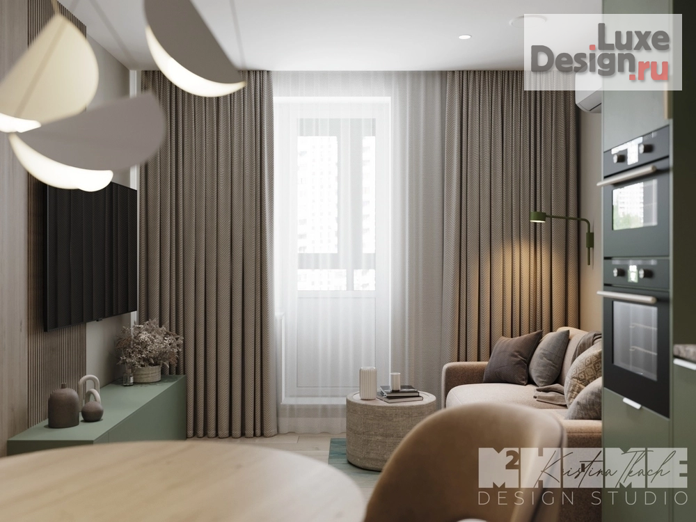 Дизайн интерьера квартиры "ESSENCE" (фото 2)