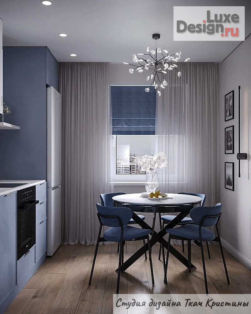 Дизайн интерьера квартиры "ДИЗАЙН-ПРОЕКТ "МОРСКОЙ БРИЗ" | РЕМОНТ ВО ВТОРИЧКЕ" (фото 20)