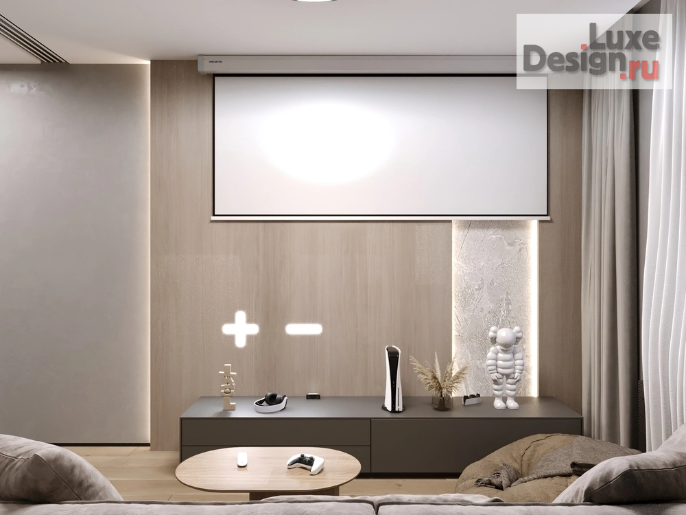 Дизайн интерьера трехкомнатной квартиры "MEDITATION" (фото 4)