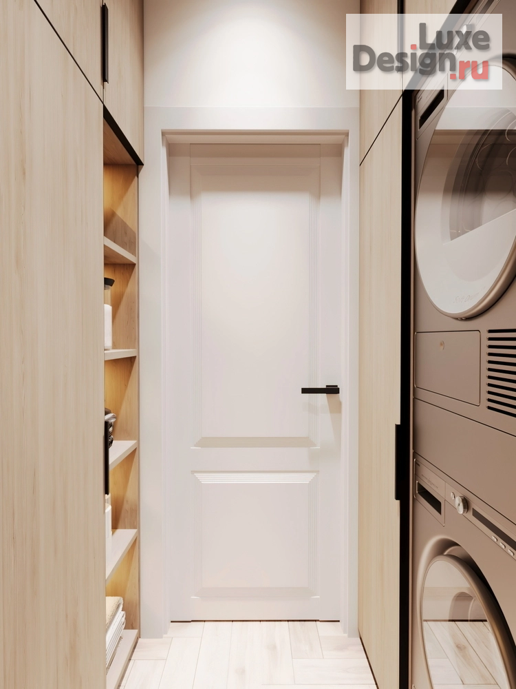 Дизайн интерьера двухкомнатной квартиры "GEOMETRY" (фото 9)