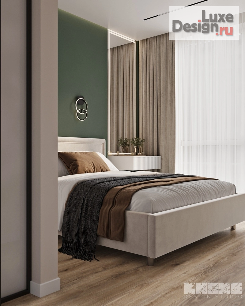 Дизайн интерьера однокомнатной квартиры "CIRCLE" (фото 21)