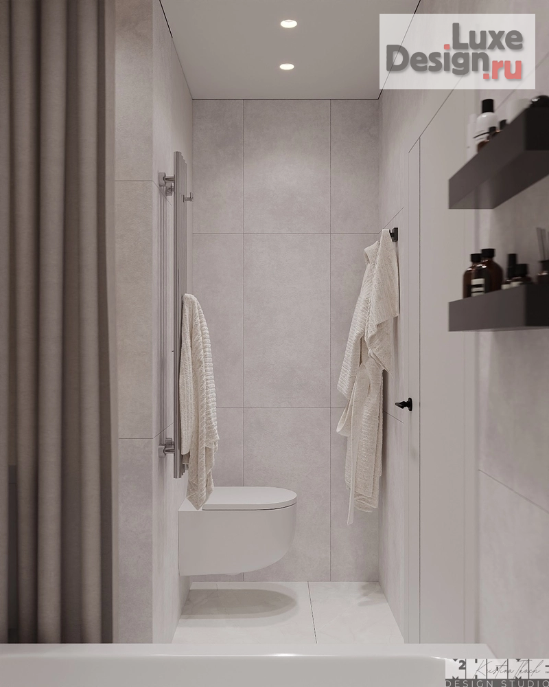 Дизайн интерьера квартиры "ДИЗАЙН-ПРОЕКТ КВАРТИРЫ 52 м2 | WHITE & BREEZE" (фото 5) от дизайнера Ткач Кристина Геннадьевна Дизайн интерьера квартиры "ДИЗАЙН-ПРОЕКТ КВАРТИРЫ 52 м2 | WHITE & BREEZE" (фото 5)