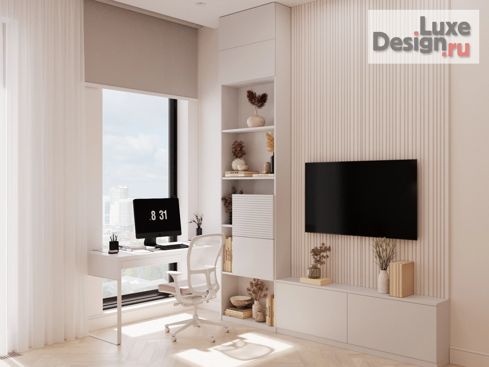 Дизайн интерьера трехкомнатной квартиры "POWDERY" (фото 20) от дизайнера Ткач Кристина Геннадьевна Дизайн интерьера трехкомнатной квартиры "POWDERY" (фото 20)