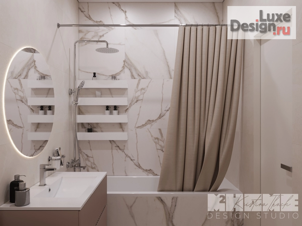 Дизайн интерьера квартиры "GLOW" (фото 17)