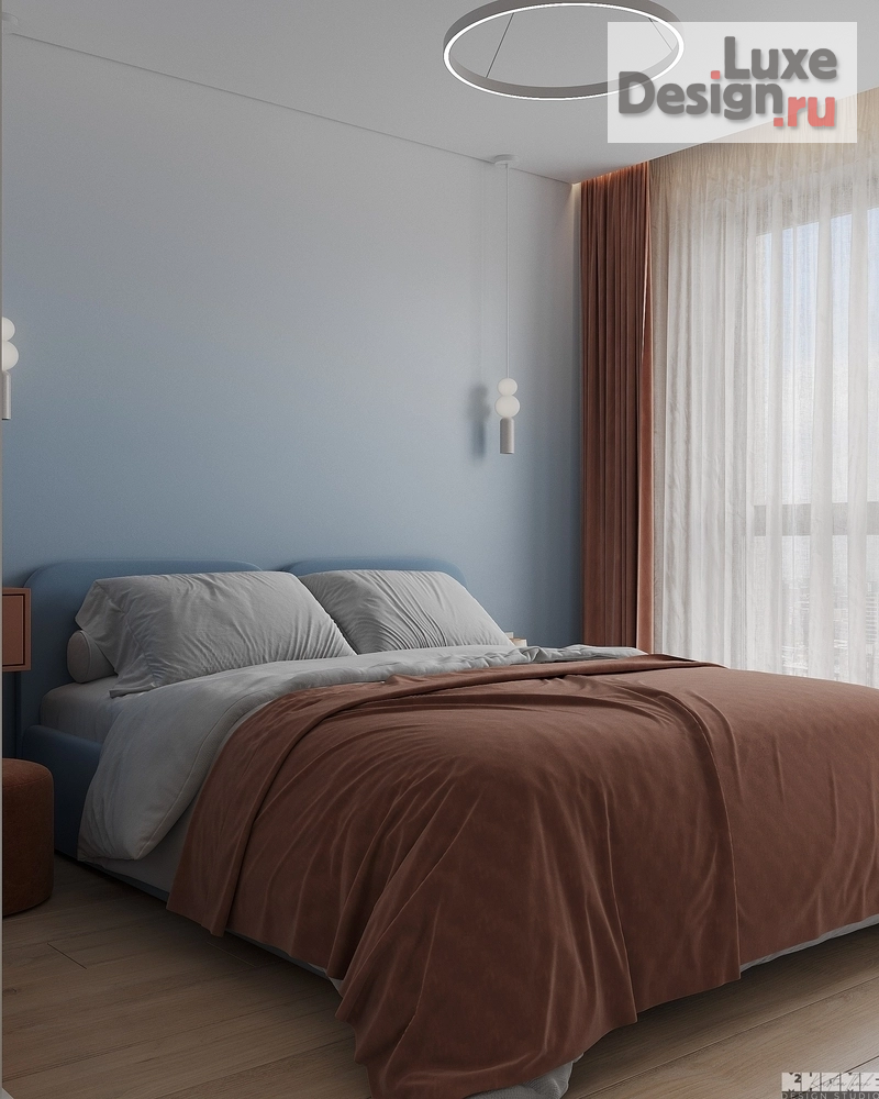 Дизайн интерьера квартиры "ДИЗАЙН-ПРОЕКТ КВАРТИРЫ 40 м2 - OCEAN CORALS" (фото 9)