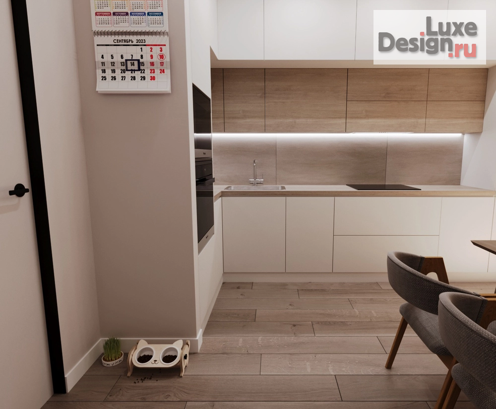 Дизайн интерьера двухкомнатной квартиры "CREATIVITY" (фото 21)