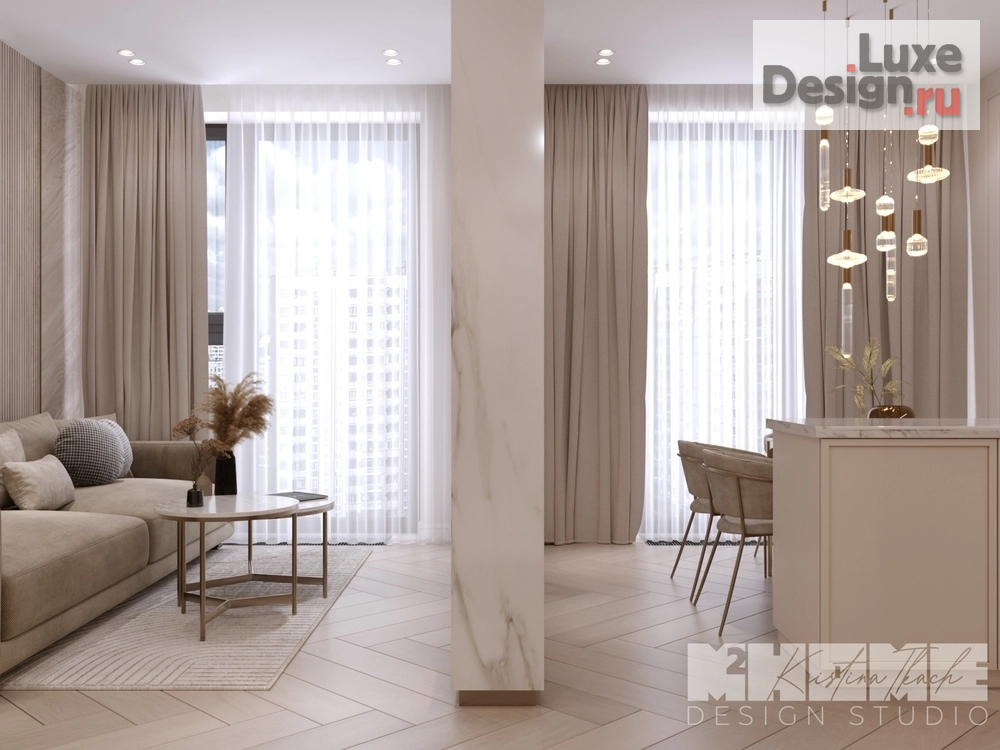 Дизайн интерьера квартиры "STONESTORY" (фото 5)