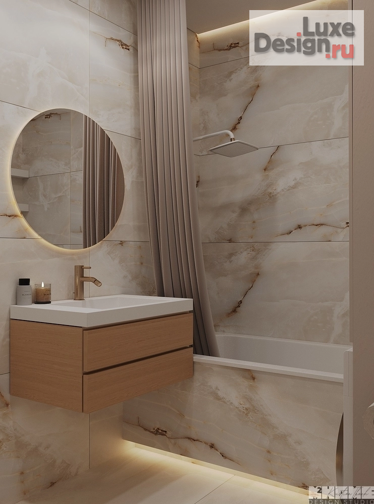 Дизайн интерьера квартиры "ДВУХЭТАЖНАЯ КВАРТИРА 70 м2 В МОСКВЕ" (фото 4)