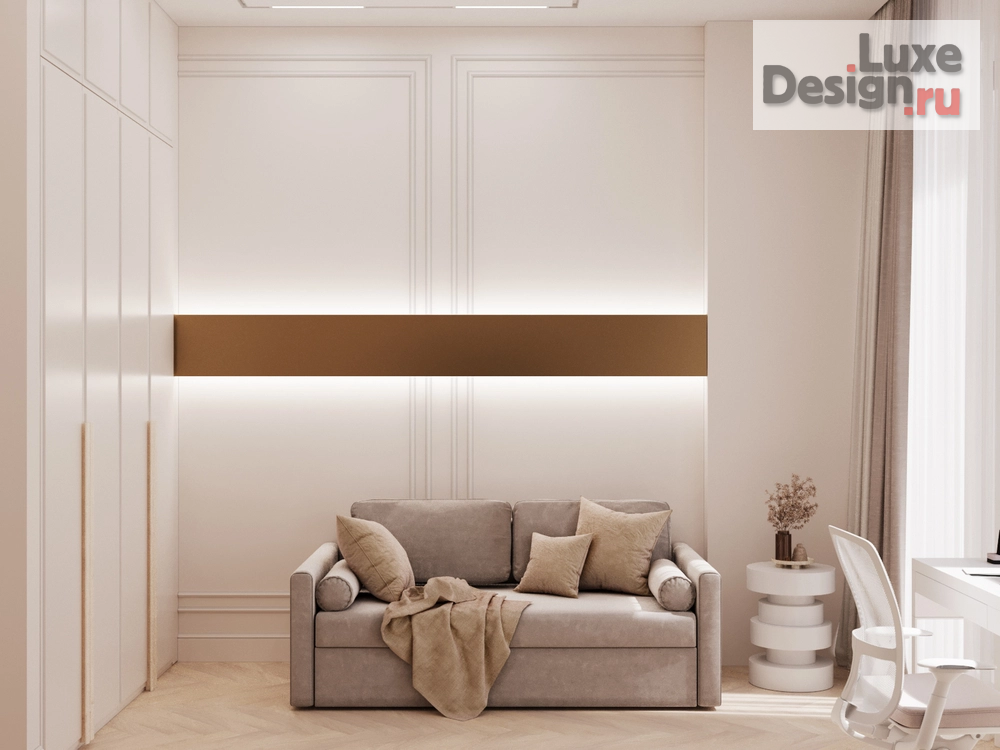 Дизайн интерьера трехкомнатной квартиры "POWDERY" (фото 21) от дизайнера Ткач Кристина Геннадьевна Дизайн интерьера трехкомнатной квартиры "POWDERY" (фото 21)