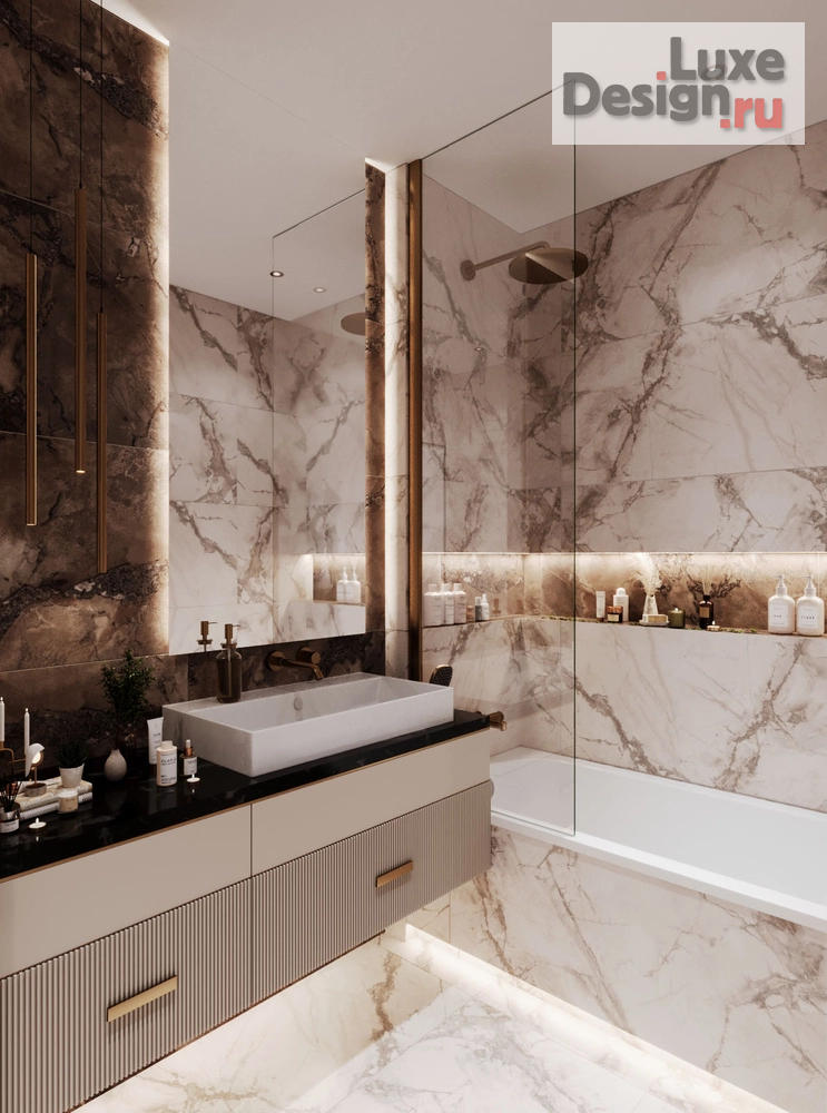 Дизайн интерьера трехкомнатной квартиры "POWDERY" (фото 38) от дизайнера Ткач Кристина Геннадьевна Дизайн интерьера трехкомнатной квартиры "POWDERY" (фото 38)